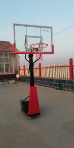 可移動(dòng)兒童升降籃球架