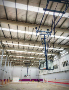 電動(dòng)懸空籃球架